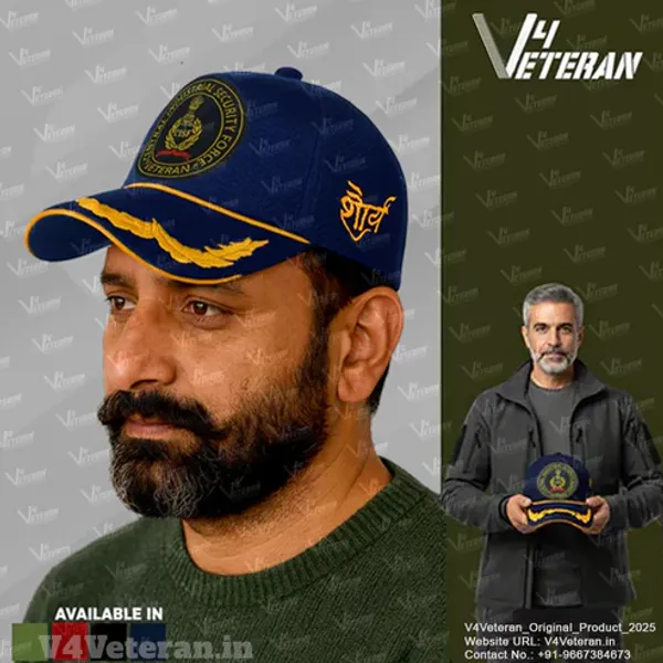 CISF_Officers'_(Blue)_Veterans_Baseball_Cap
