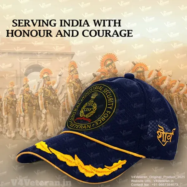 CISF_Officers'_(Blue)_Veterans_Baseball_Cap