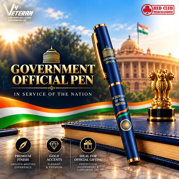 Premium_Government_Official_Blue_&_Gold_Pen_
