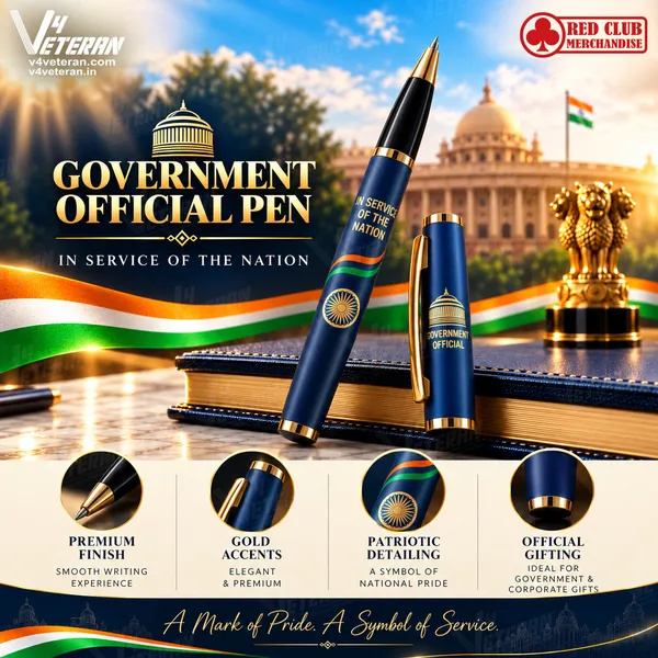Premium_Government_Official_Blue_&_Gold_Pen_