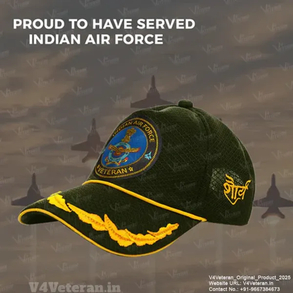 Indian_Air_force_(Olive_Green)_Officers'_Baseball_Cap_for_Veterans
