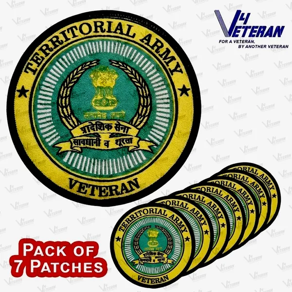 Territorial_Army_Veteran_Iron-On_Woven/_Embroidered_Patches_(DIY)_for_T-Shirts,_Bags,_Tracksuits_&_Waistcoats_(Pack_of_7)