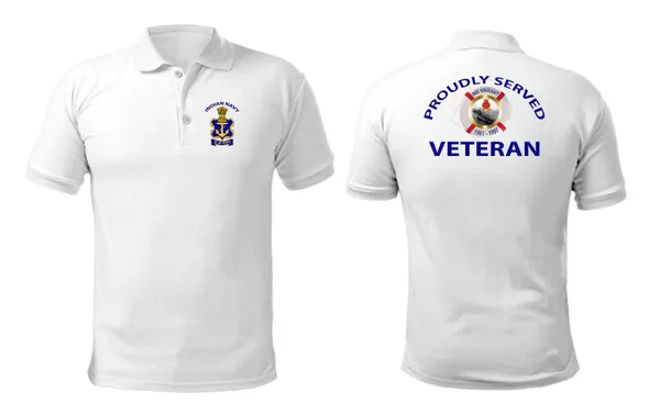 T-Shirts_for_Indian_Navy_Veterans_(Dri-Fit_Polo,_Vikrant,_White)