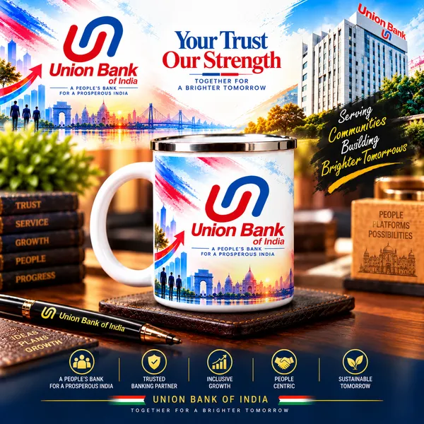 Union_Bank_of_India_Steel_Mug