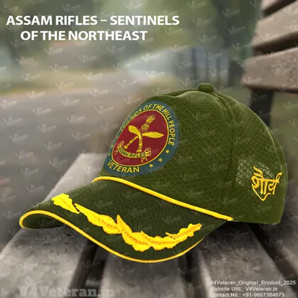 Assam_Rifles_Officers'_(Olive_Green)_Veterans_Baseball_Cap