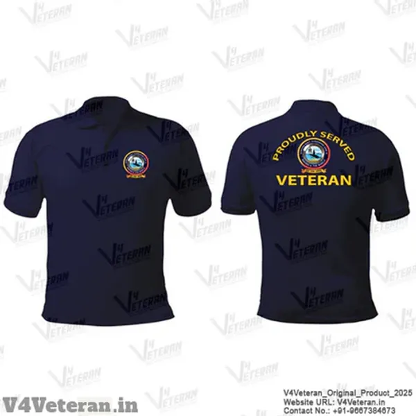 T-Shirts_for_Indian_Navy_Veterans_(Dri-Fit_Polo,_Submariner,_Dark_Blue)