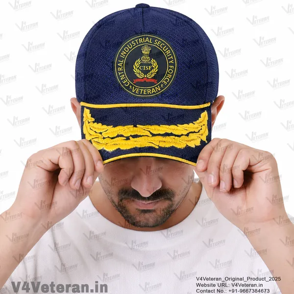 CISF-Flag_Officers'_(Blue)_Veterans_Baseball_Cap