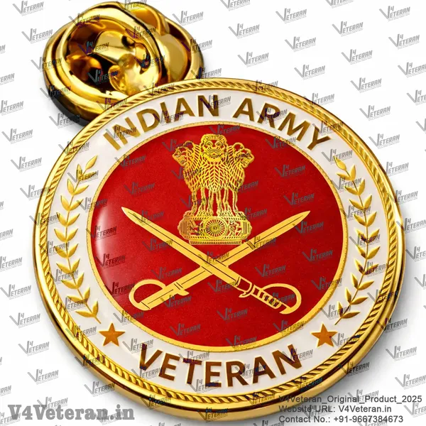 Lapel_Pin_for_Blazer_(Indian_Army_Veteran)