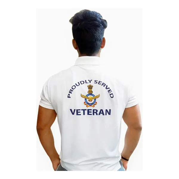 T-Shirts_for_Indian_Air_Force_Veterans_(Dri-Fit_Polo,_Crest,_White)