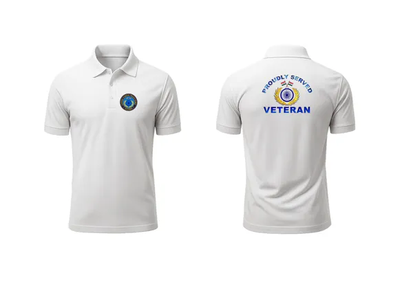 CRPF_Veteran_Polo_T-Shirt_–_Proudly_Served_Edition