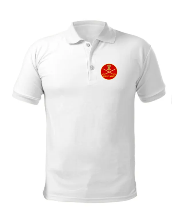 T-Shirts_for_Indian_Army_Veterans_(Dri-Fit_Polo,_Crest,_White)