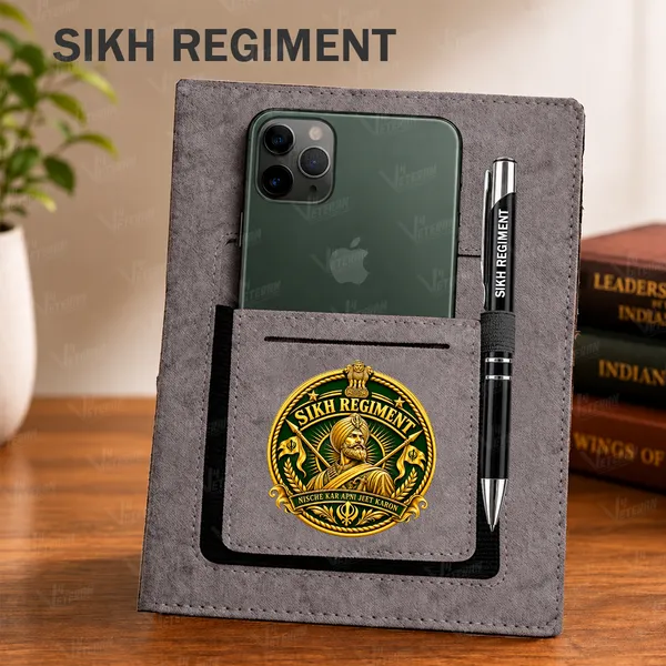 Classic_Sikh_Regiment_Office_Notebook_with_Phone–Card_Pocket_&_Elastic_Pen_Loop