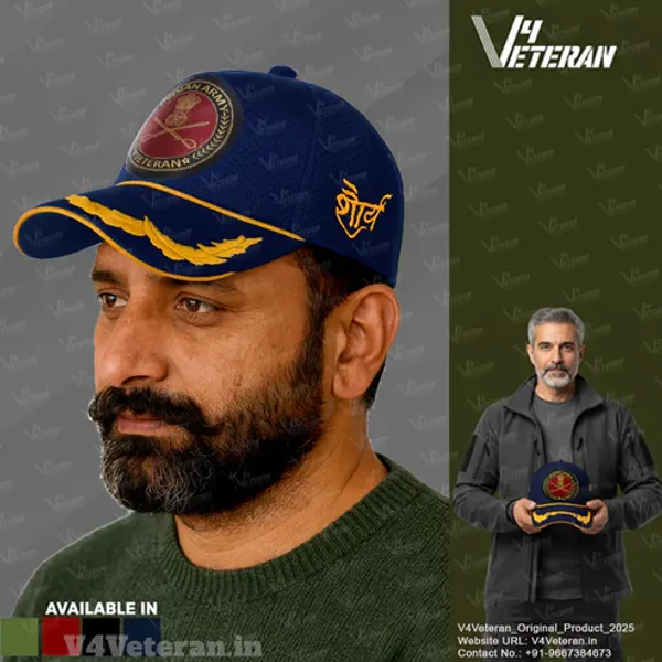Indian_Army_Officers'_(Blue)_Veterans_Baseball_Cap