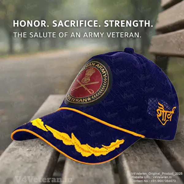 Indian_Army_Officers'_(Blue)_Veterans_Baseball_Cap