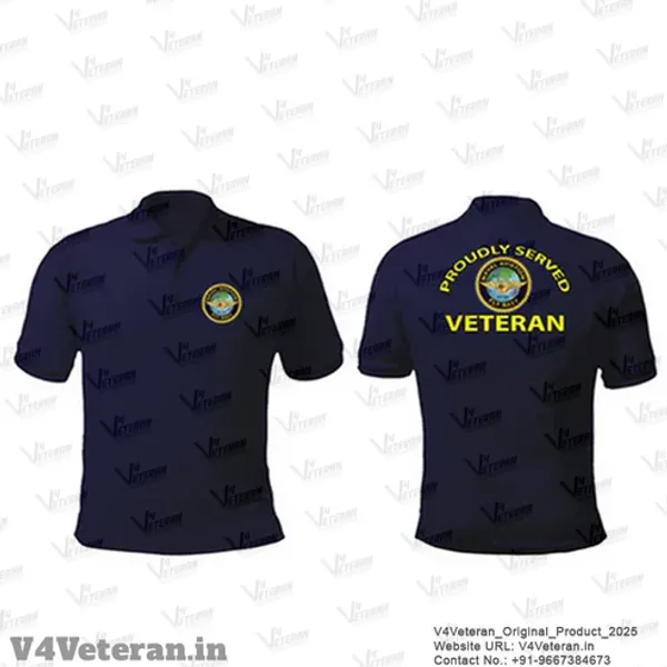 T-Shirts_for_Indian_Navy_Veterans_(Dri-Fit_Polo,_Naval_Aviation,_Dark_Blue)