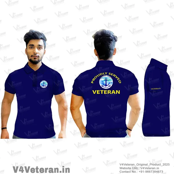 T-Shirts_for_Indian_Navy_Veterans_(Dri-Fit_Polo,_Anchor,_Dark_Blue)