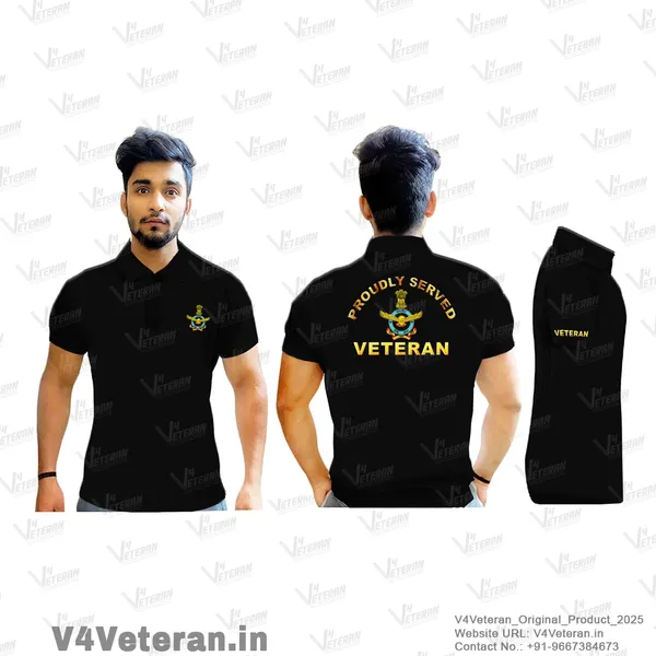 T-Shirts_for_Indian_Air_Force_Veterans_(Dri-Fit_Polo,_Crest,_Black)