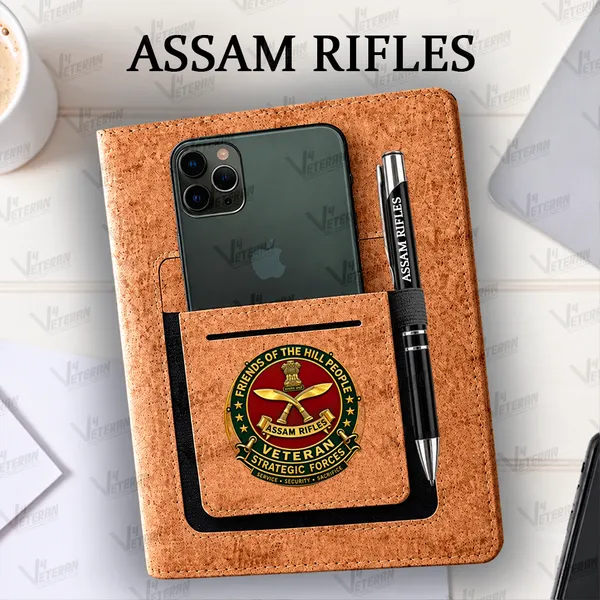 Legacy_Assam_Rifles_(Veteran)_Office_Notebook_with_Phone–Card_Pocket_&_Elastic_Pen_Loop_(cork)