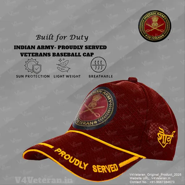 Indian_Army-Proudly_Served_(Maroon)_Veterans_Baseball_Cap