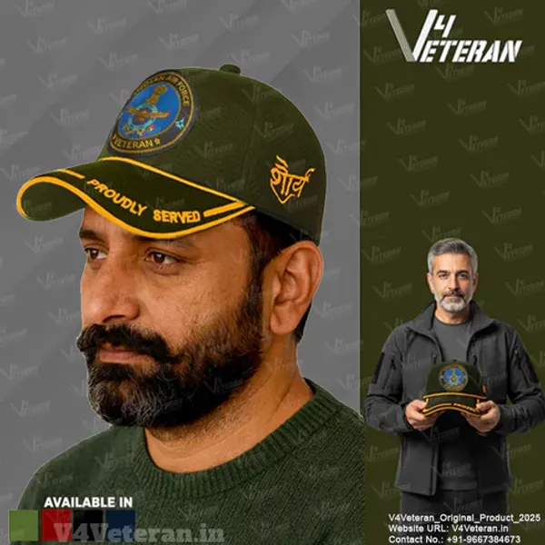 Indian_Air_force_(Olive_Green)_Proudly_Served_Baseball_Cap_for_Veterans