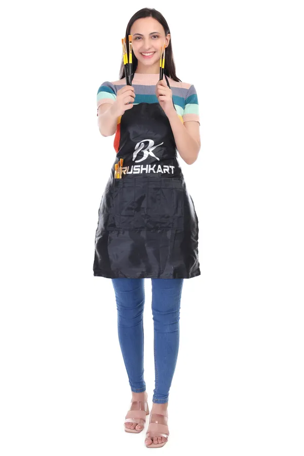 Black_Premium_Cotton_Or_Polyester_Blend_Apron_Durable_Artist_Paint_Stain_Protection