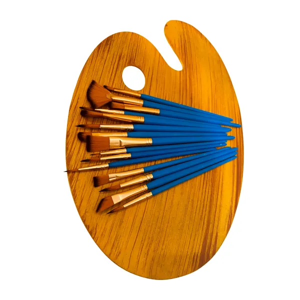 Blue_Crystal_Handles_Brushes_with_Wooden_Palette,_Lightweight_&_Sturdy_Brush_Mix_Blue_Set_Paint_Tray_(Pack_Of_15)