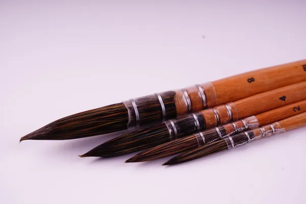 Mop_Brush_Pack_Of_4_Brown_Premium_Wooden_Handle__Soft_Bristle_Brushes