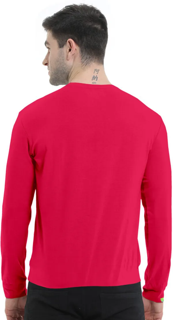 Multicolor_Pure_Cotton_Full_Sleeve_Round_Neck_Solid_T_Shirt_For_Men_Pack_Of_2