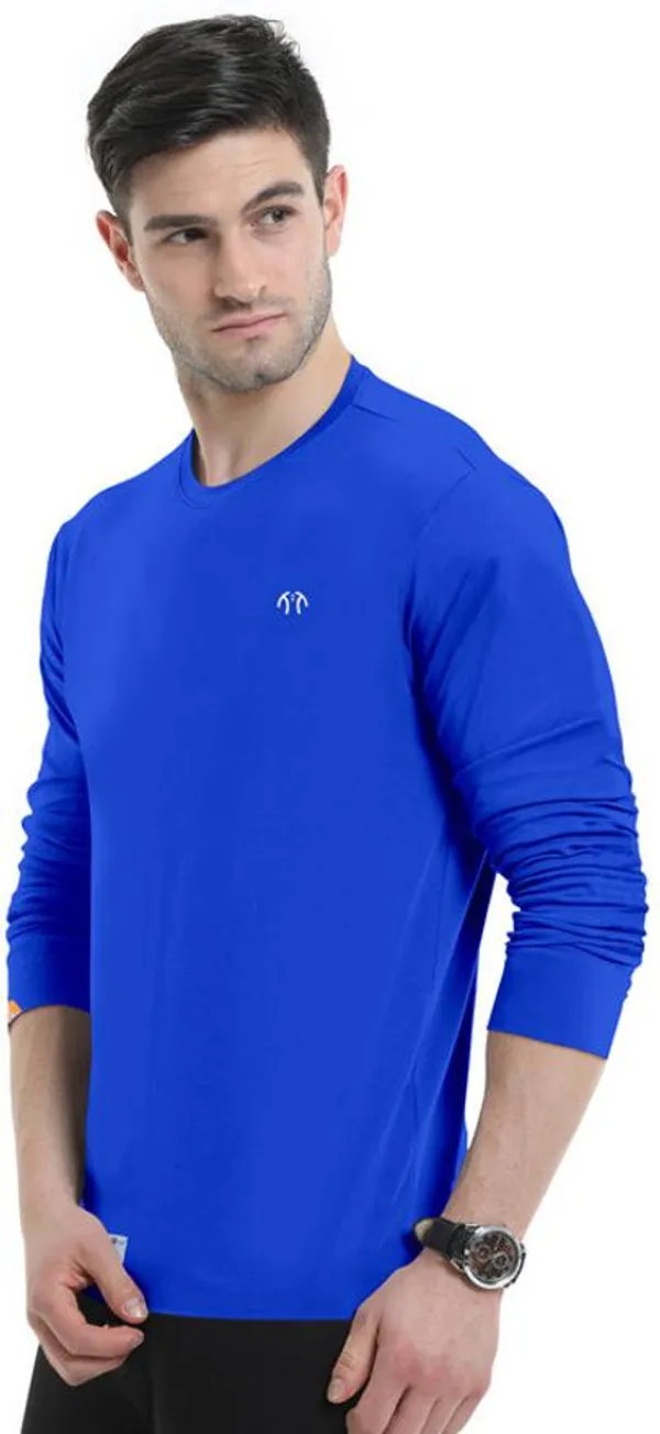 Multicolor_Pure_Cotton_Full_Sleeve_Round_Neck_Solid_T_Shirt_For_Men_Pack_Of_2