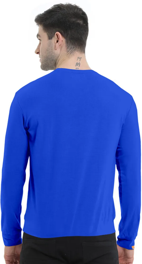 Multicolor_Pure_Cotton_Full_Sleeve_Round_Neck_Solid_T_Shirt_For_Men_Pack_Of_2
