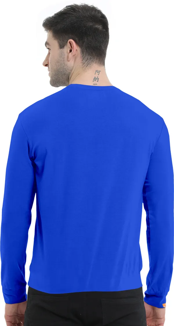 Blue_Pure_Cotton_Full_Sleeve_Regular_Solid_T_ShirtFor_Men