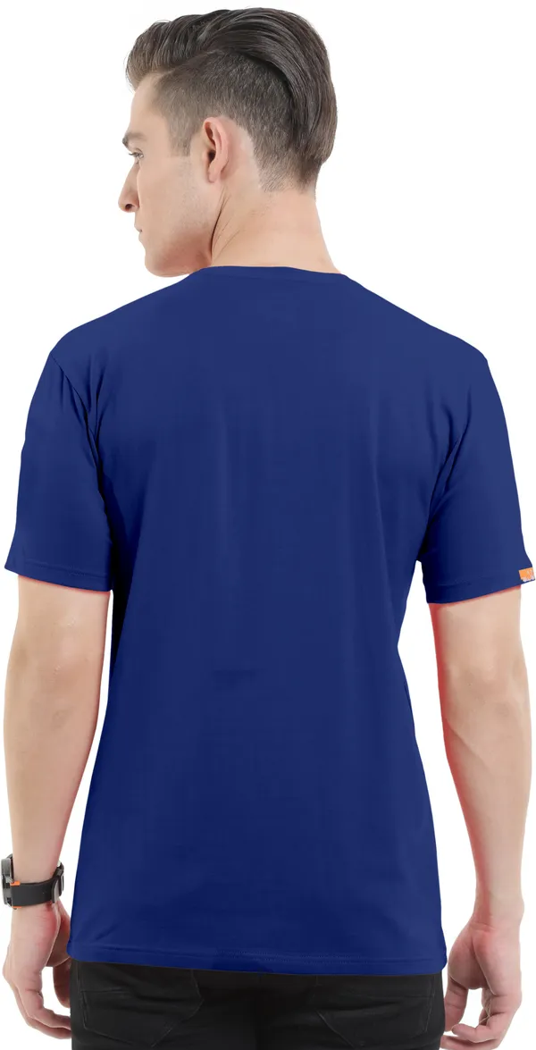 Navy_Blue_Pure_Cotton_Short_Sleeve_Regular_Solid_T_ShirtFor_Men