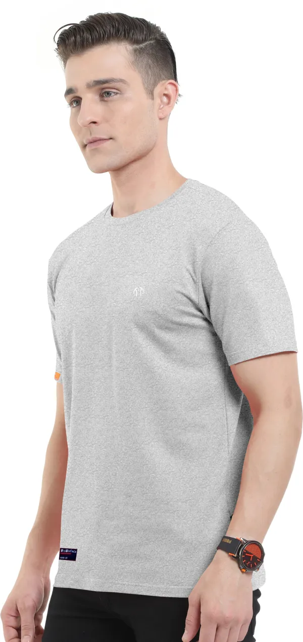 Grey_Pure_Cotton_Short_Sleeve_Regular_Solid_T_ShirtFor_Men