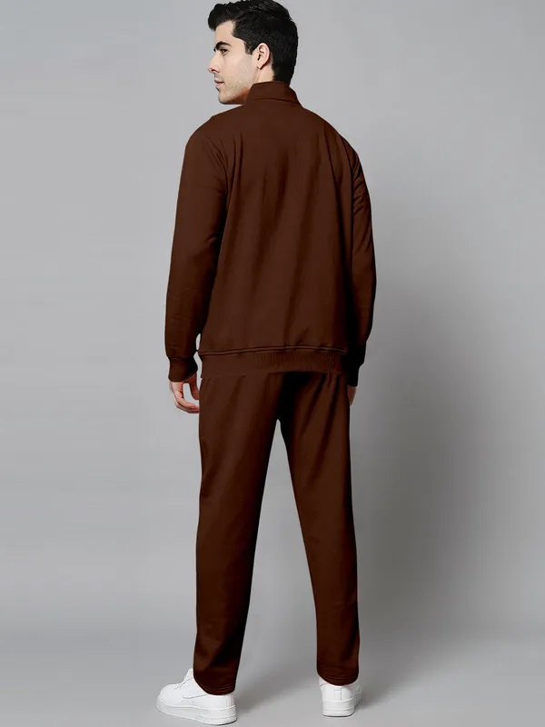 Brown_Cotton_Blend_Regular_Triptee_winter_Co-ord_Set_For_Men