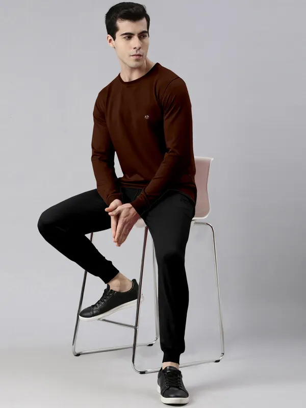 Brown_&_Black_Cotton_Blend_Regular_Triptee_winter_Co-ord_Set_For_Men