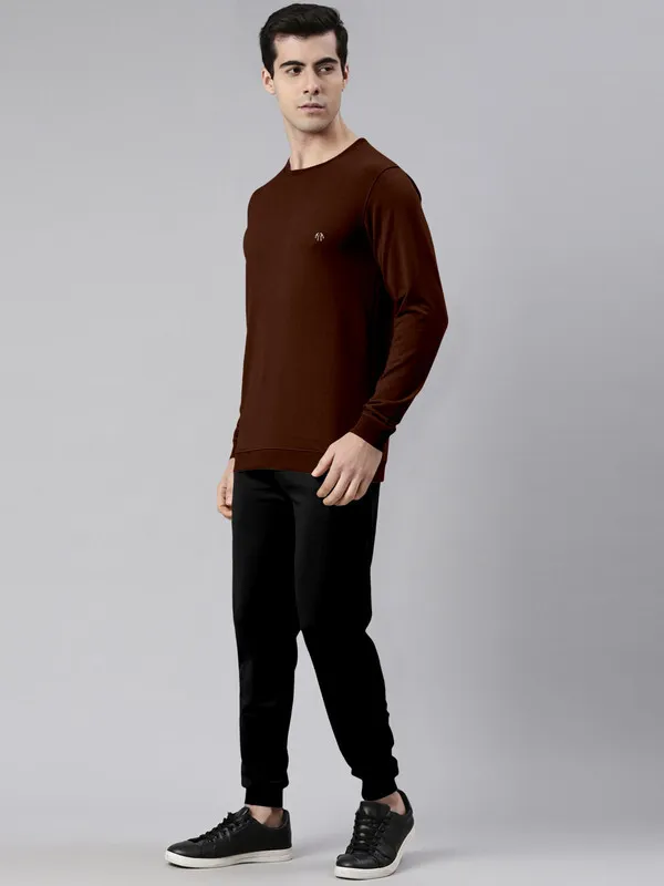 Brown_&_Black_Cotton_Blend_Regular_Triptee_winter_Co-ord_Set_For_Men