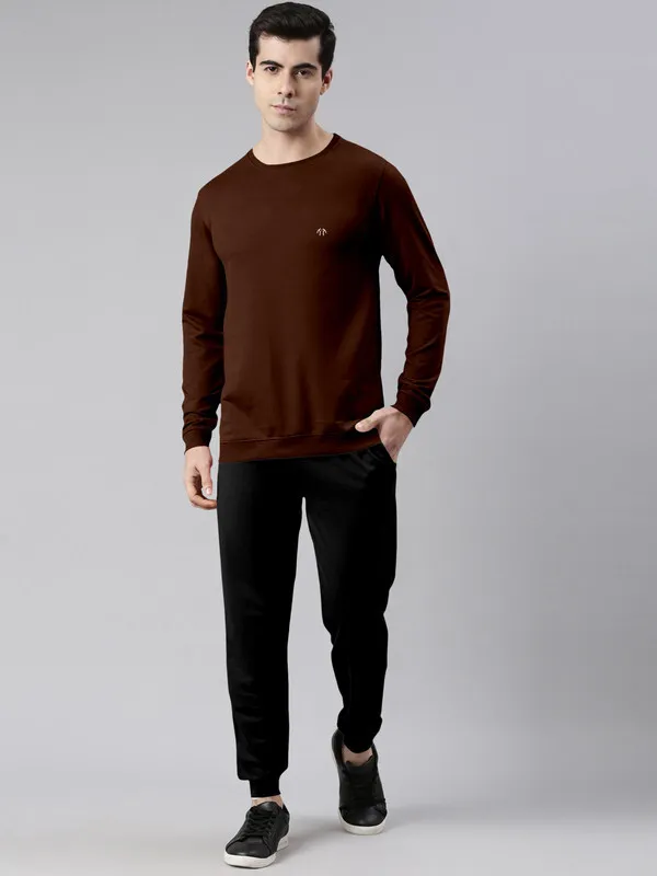 Brown_&_Black_Cotton_Blend_Regular_Triptee_winter_Co-ord_Set_For_Men