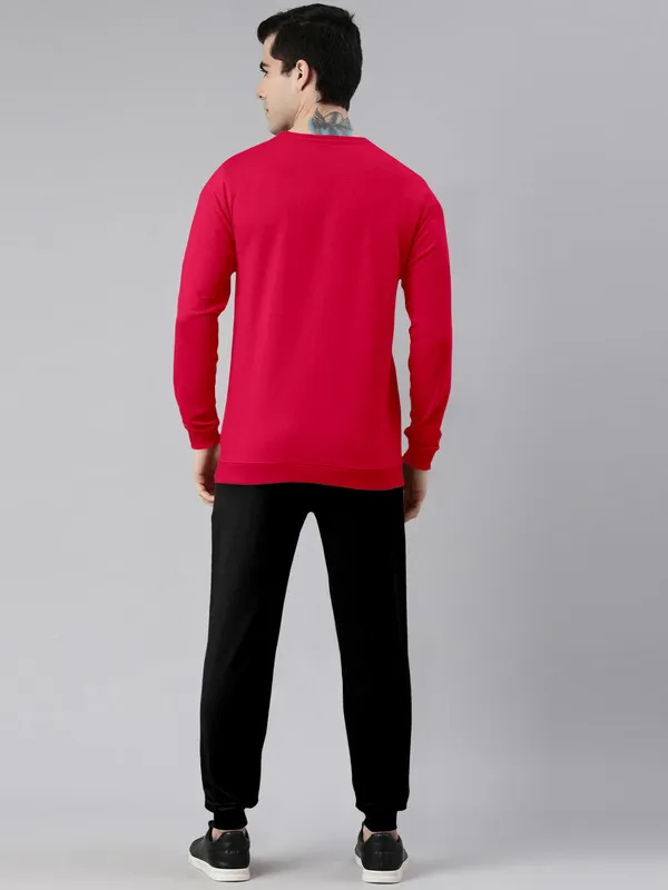 Red_&_Black_Cotton_Blend_Regular_Triptee_winter_Co-ord_Set_For_Men
