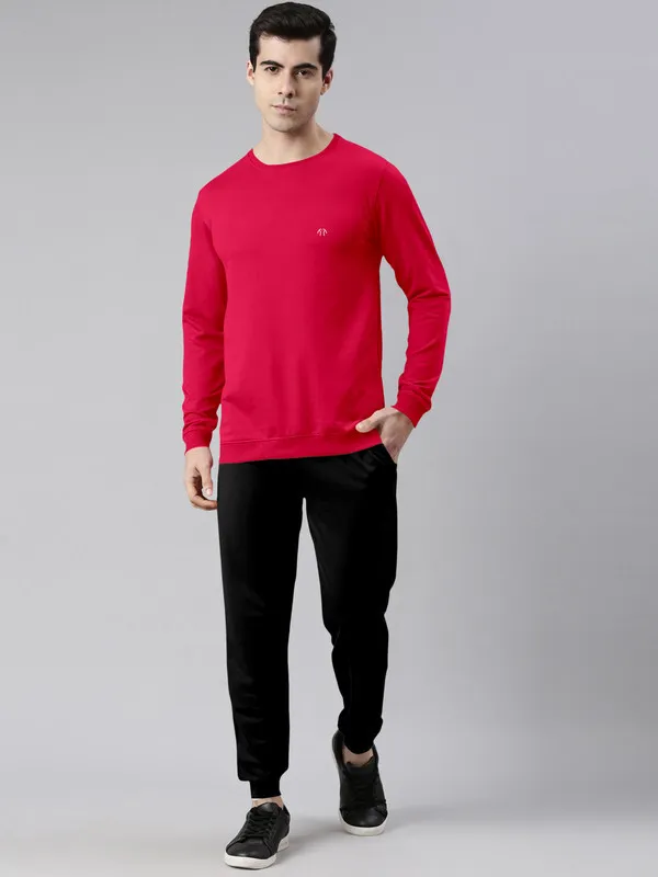 Red_&_Black_Cotton_Blend_Regular_Triptee_winter_Co-ord_Set_For_Men