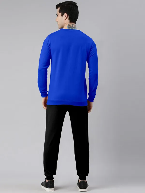 Royal_Blue_&_Black_Cotton_Blend_Regular_Triptee_winter_Co-ord_Set_For_Men