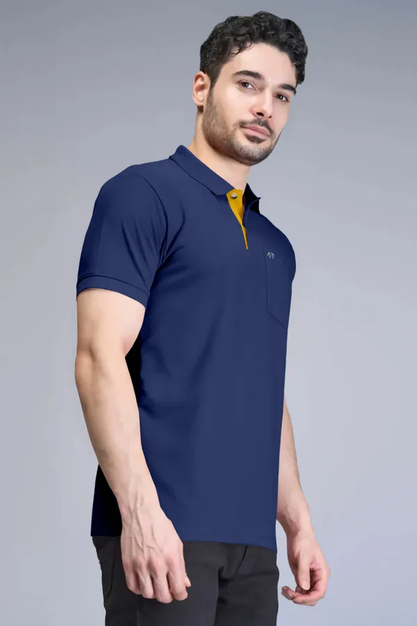 Navy_Blue_Pure_Cotton_Half_Sleeve_Polo_Neck_Solid_T_Shirt_For_Men_Pack_Of_1
