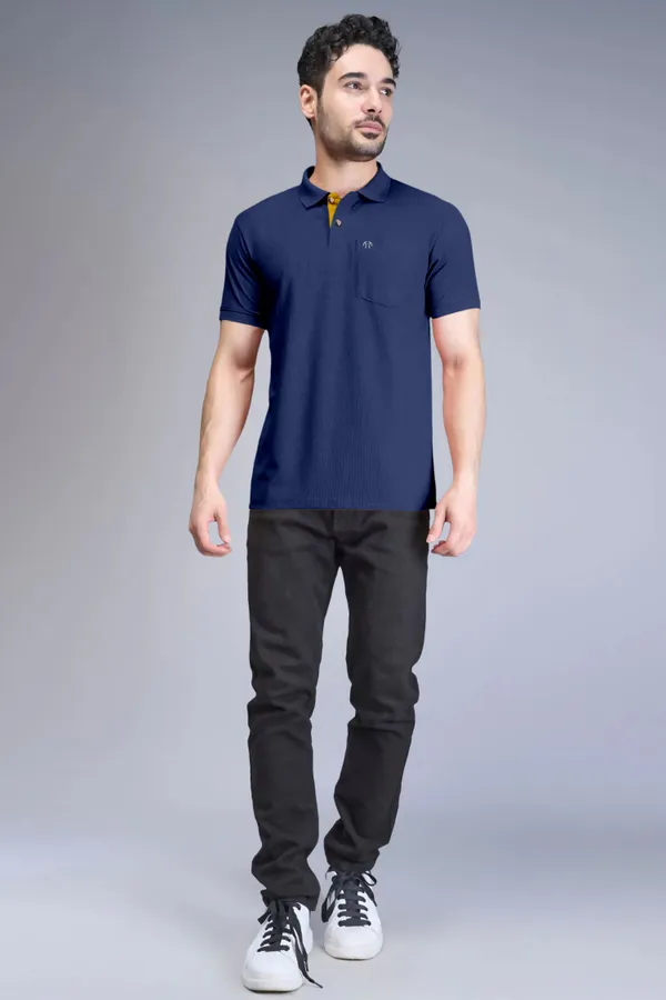 Navy_Blue_Pure_Cotton_Half_Sleeve_Polo_Neck_Solid_T_Shirt_For_Men_Pack_Of_1