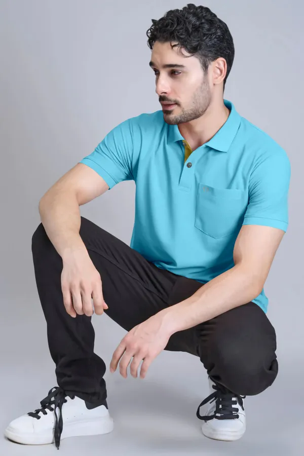Blue_Pure_Cotton_Half_Sleeve_Polo_Neck_Solid_T_Shirt_For_Men_Pack_Of_1