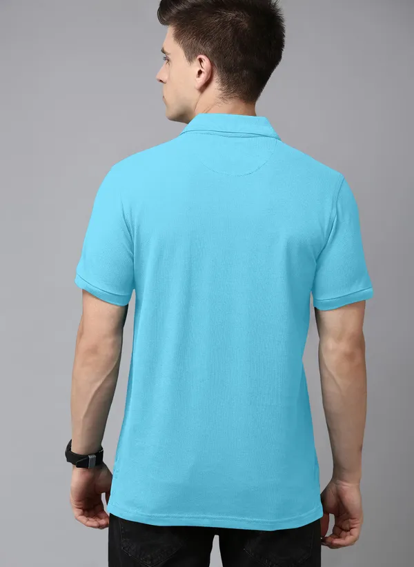 Blue_Pure_Cotton_Half_Sleeve_Polo_Neck_Solid_T_Shirt_For_Men_Pack_Of_1
