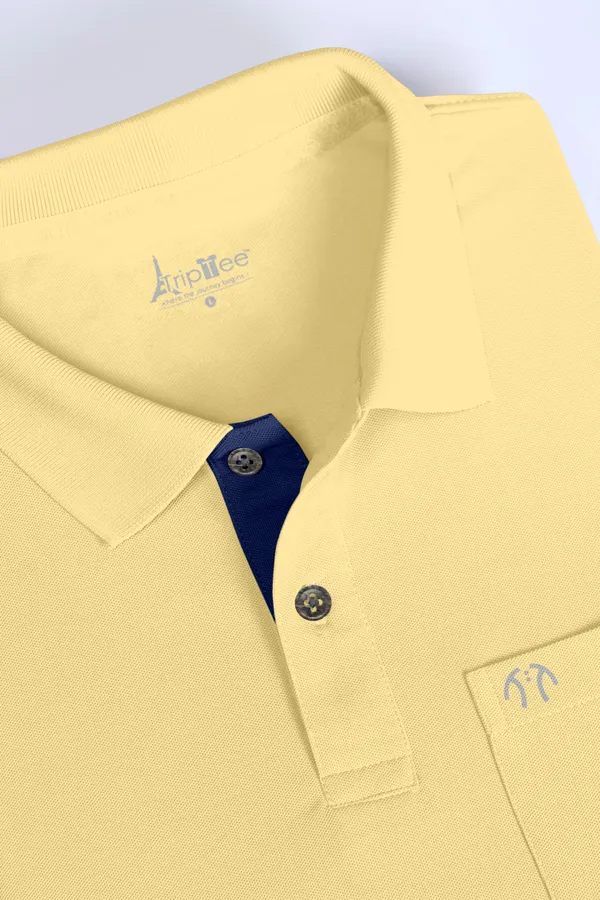 Yellow_Pure_Cotton_Half_Sleeve_Polo_Neck_Solid_T_Shirt_For_Men_Pack_Of_1