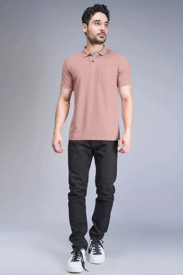 Pink_Pure_Cotton_Half_Sleeve_Polo_Neck_Solid_T_Shirt_For_Men_Pack_Of_1