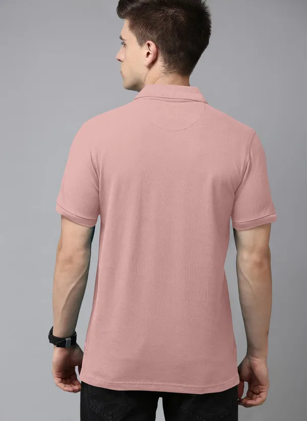 Pink_Pure_Cotton_Half_Sleeve_Polo_Neck_Solid_T_Shirt_For_Men_Pack_Of_1