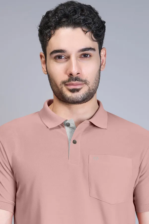 Pink_Pure_Cotton_Half_Sleeve_Polo_Neck_Solid_T_Shirt_For_Men_Pack_Of_1