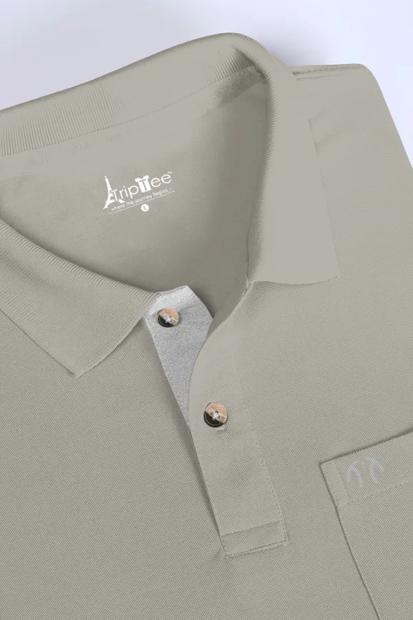 Grey_Pure_Cotton_Half_Sleeve_Polo_Neck_Solid_T_Shirt_For_Men_Pack_Of_1