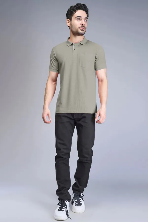 Grey_Pure_Cotton_Half_Sleeve_Polo_Neck_Solid_T_Shirt_For_Men_Pack_Of_1